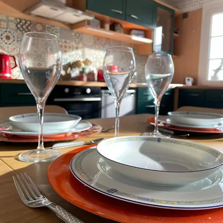 T2 Au Calme Avec Jardin شقة *